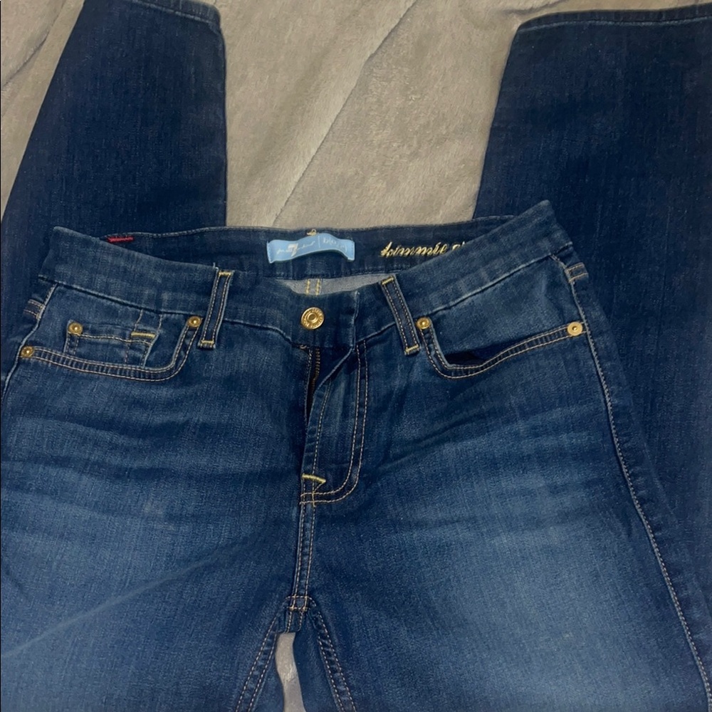 7 mankind Dark Wash Denim Jeans